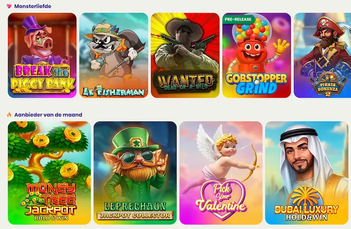 SlotMonster Spellen games